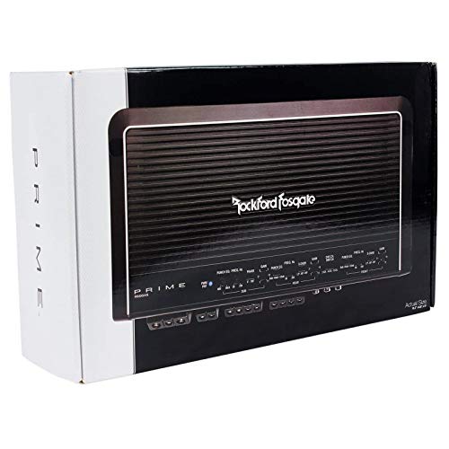 Rockford Fosgate R600X5 Prime Series 5-channel car amplifier -( 50 watts RMS x 4 at 4 ohms ) + 300 watts RMS x 1 at 2 ohms Amplifier + Completed Amp Kit + RCA's Rockford Fosgate R600X5 Prime Series 5-channel car amplifier -( 50 watts RMS x 4 at 4 ohms ) + 300 watts RMS x 1 at 2 ohms Amplifier + Completed Amp Kit + RCA's